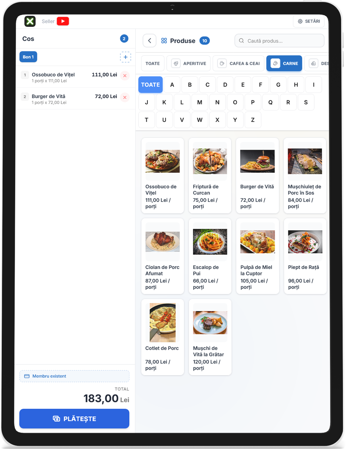 Conexa — POS restaurant